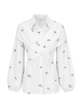Embroidered Wrap it Shirt
