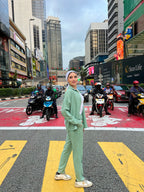 Glamy Everyday Lin Set Pants