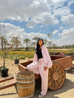 Silk Puff Set Pants