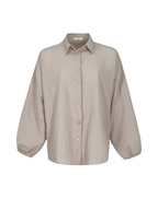 Oversized Linen Set Shirt