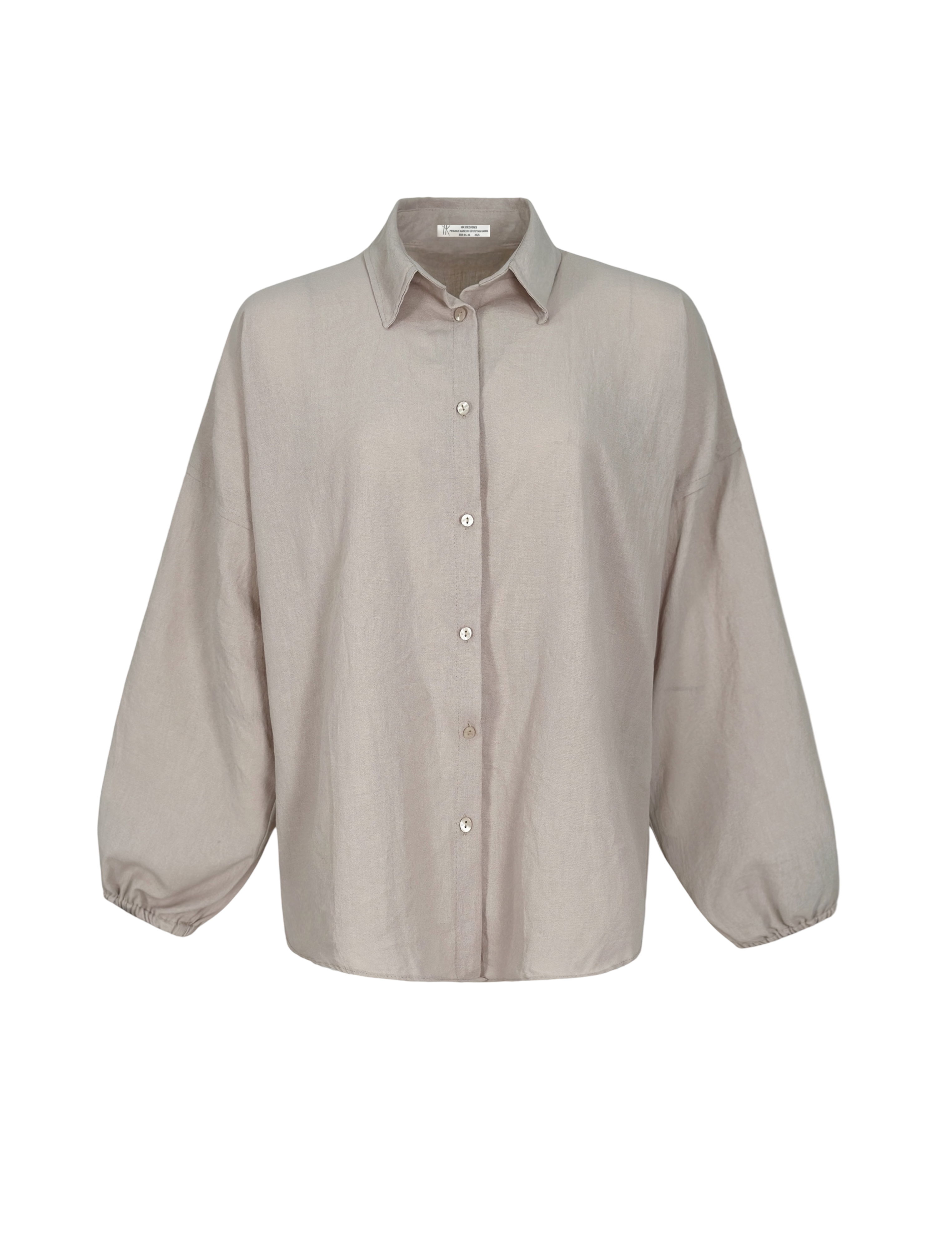 Oversized Linen Set Shirt