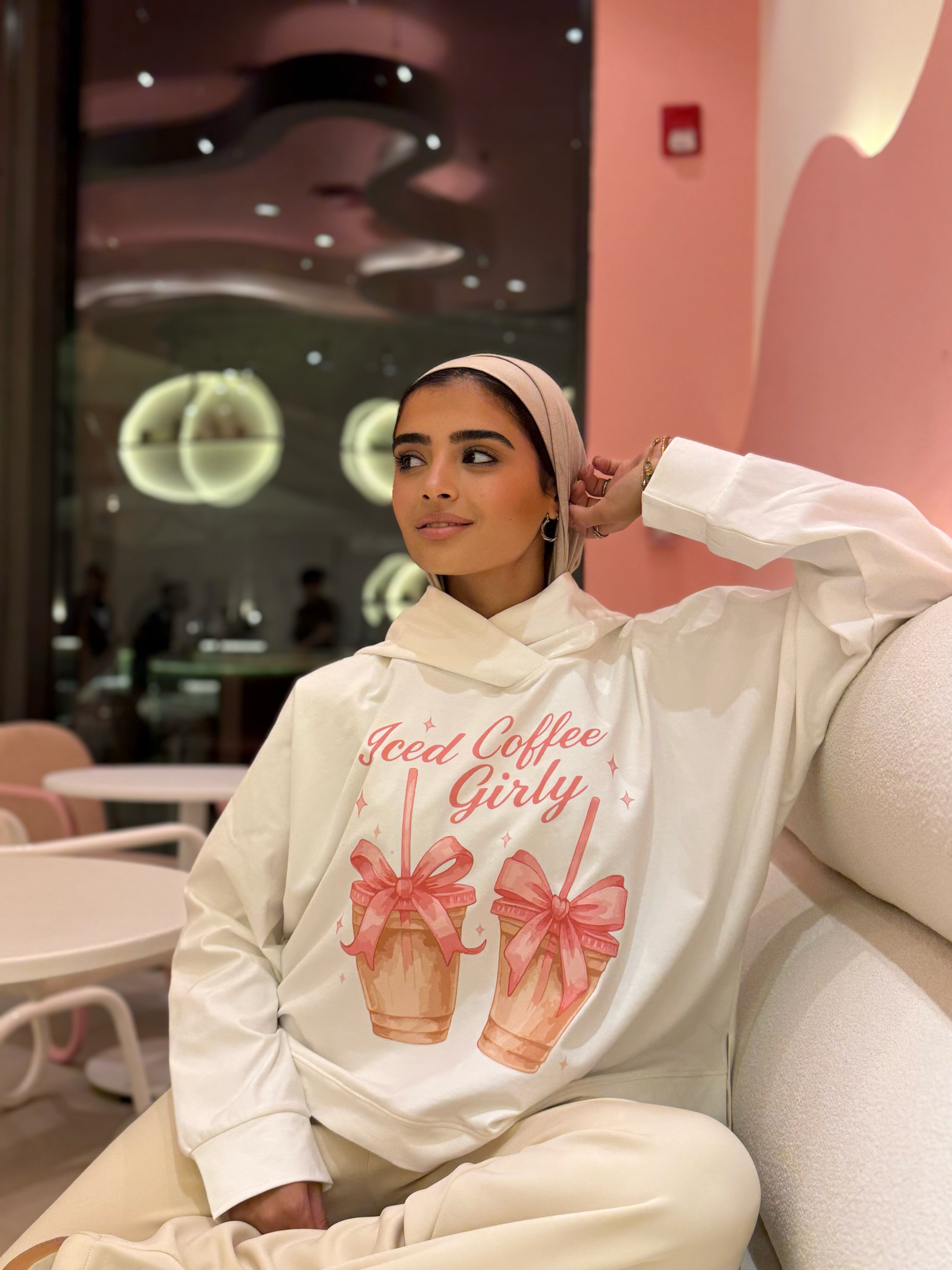 Iced Coffee Girlie SweatShirt