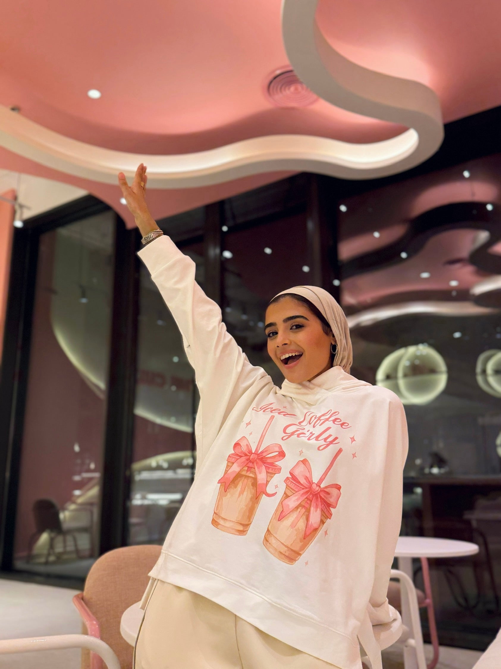 Iced Coffee Girlie SweatShirt