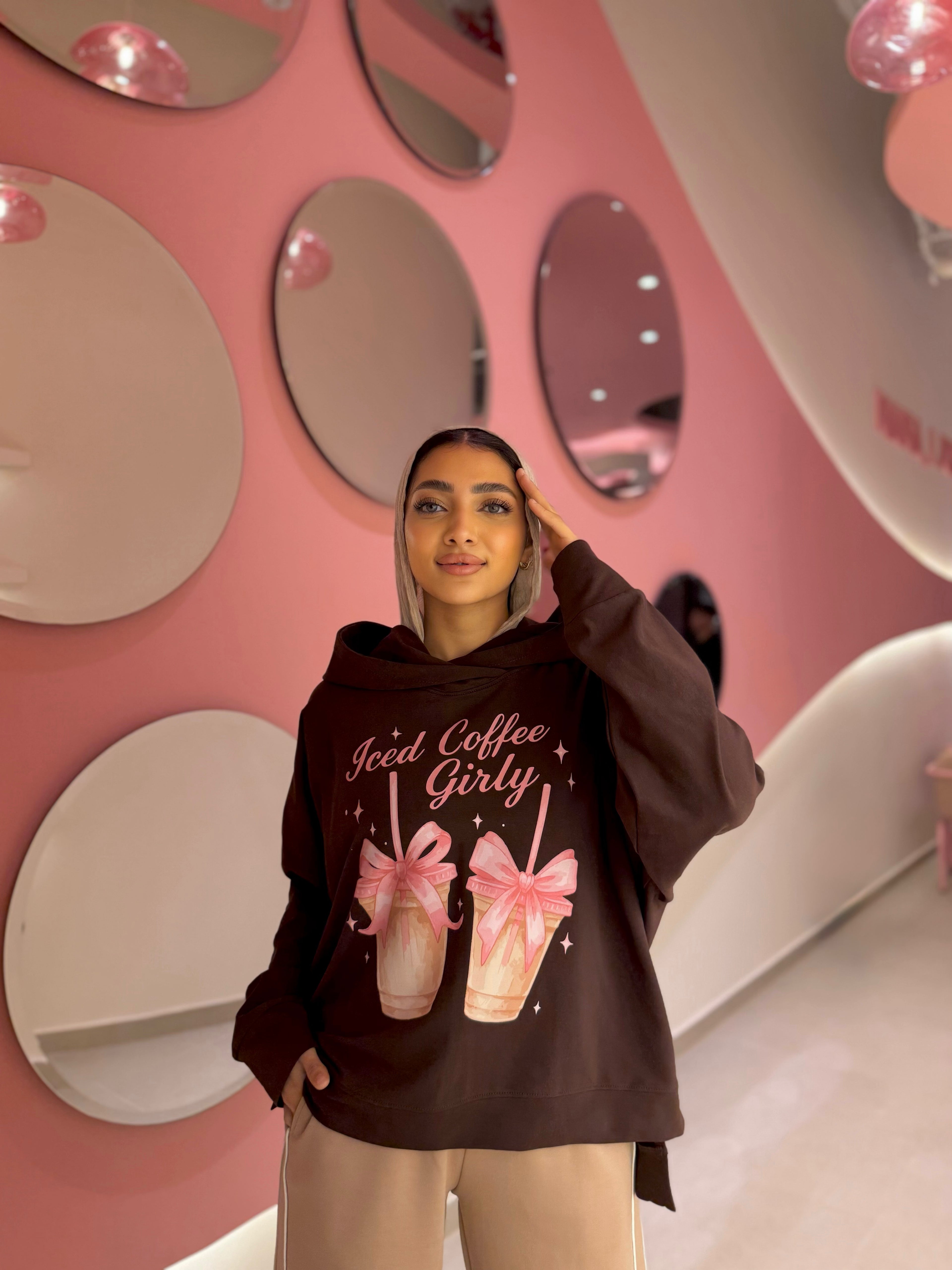 Iced Coffee Girlie SweatShirt