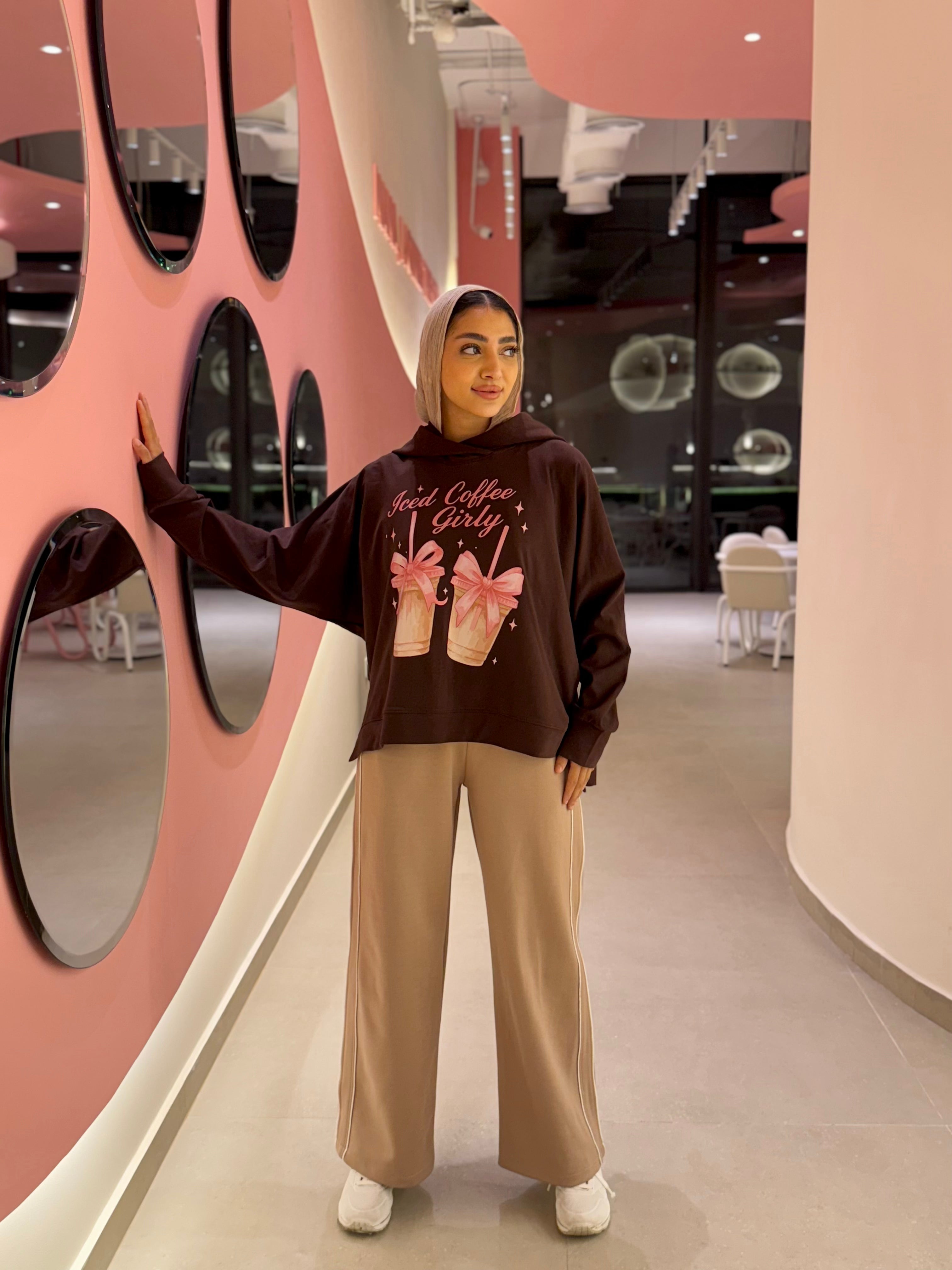 Iced Coffee Girlie SweatShirt