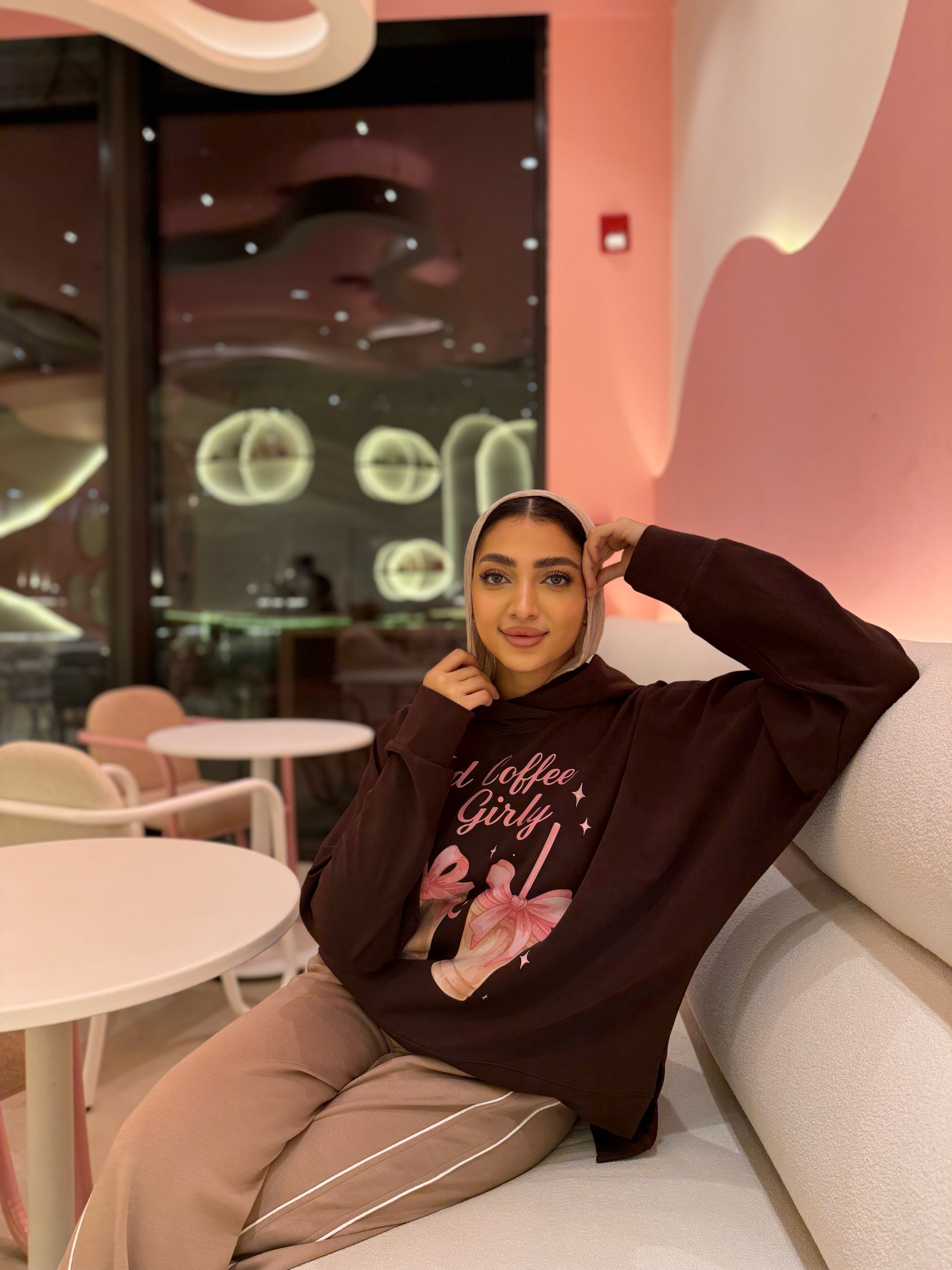 Iced Coffee Girlie SweatShirt