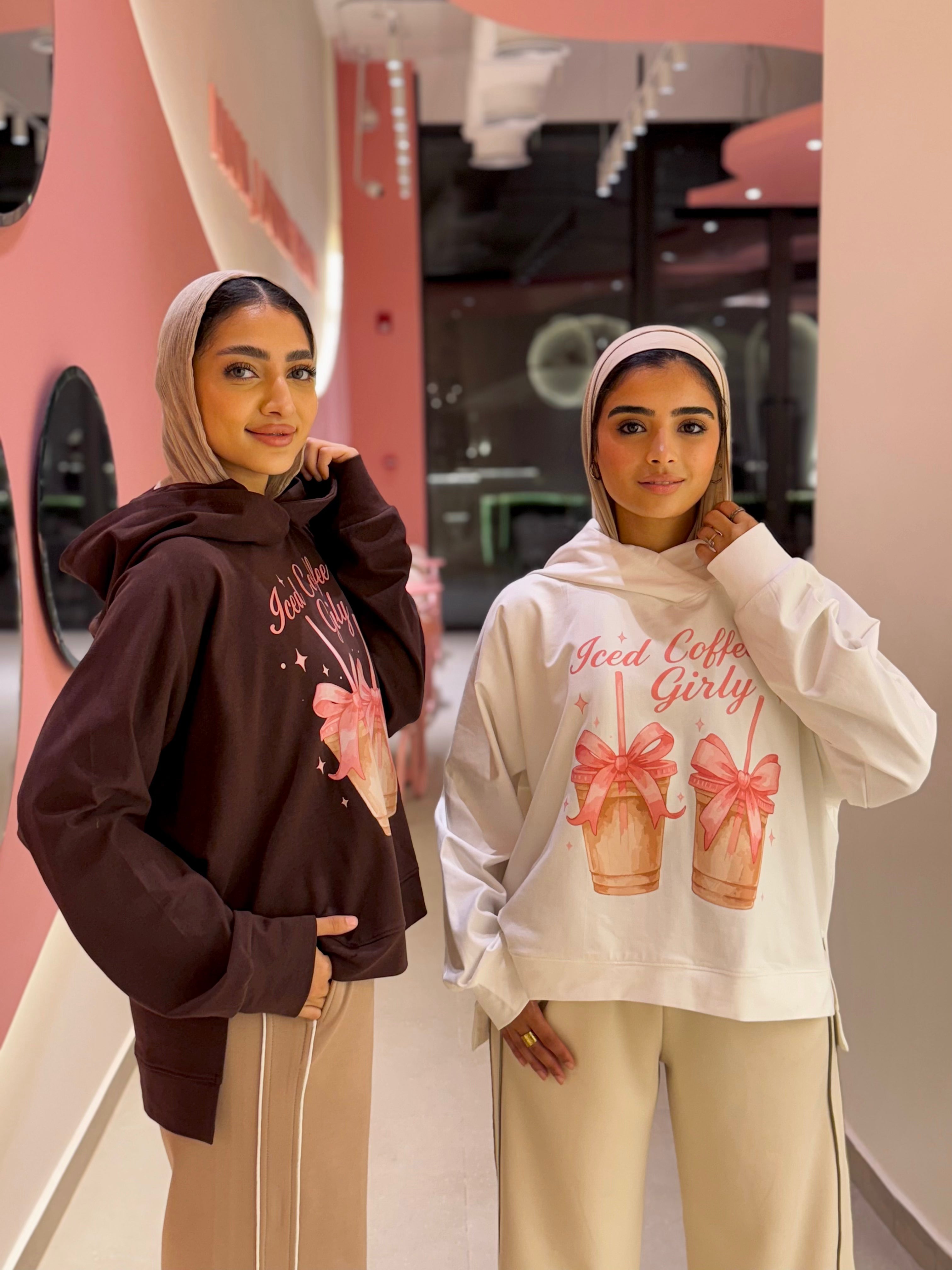 Iced Coffee Girlie SweatShirt