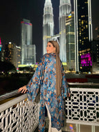 Silky Arabesque Kimono