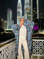 Silky Arabesque Kimono