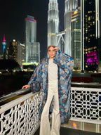 Silky Arabesque Kimono