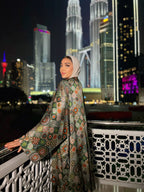 Silky Arabesque Kimono