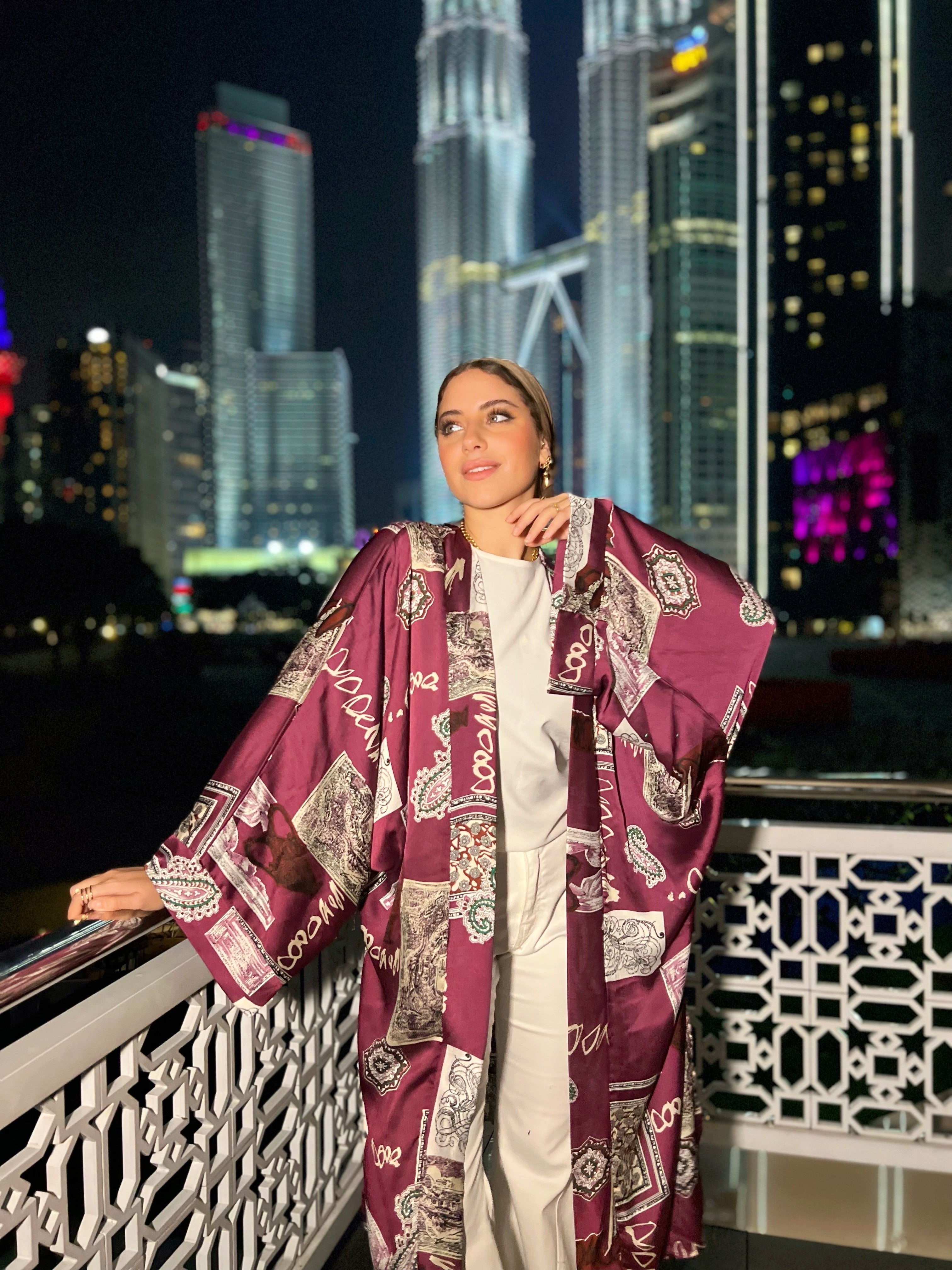 Patchy Silks Kimono