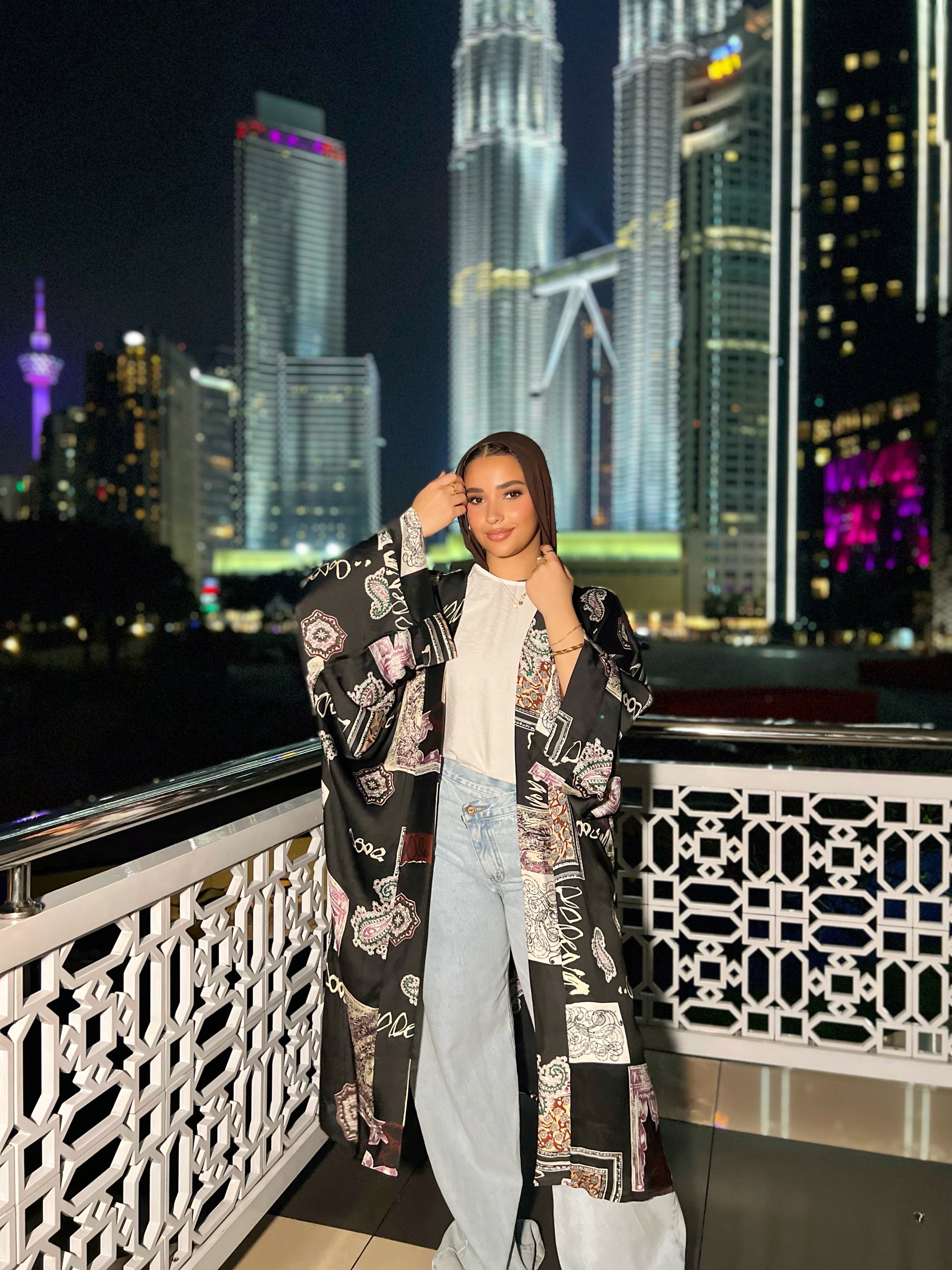 Patchy Silks Kimono