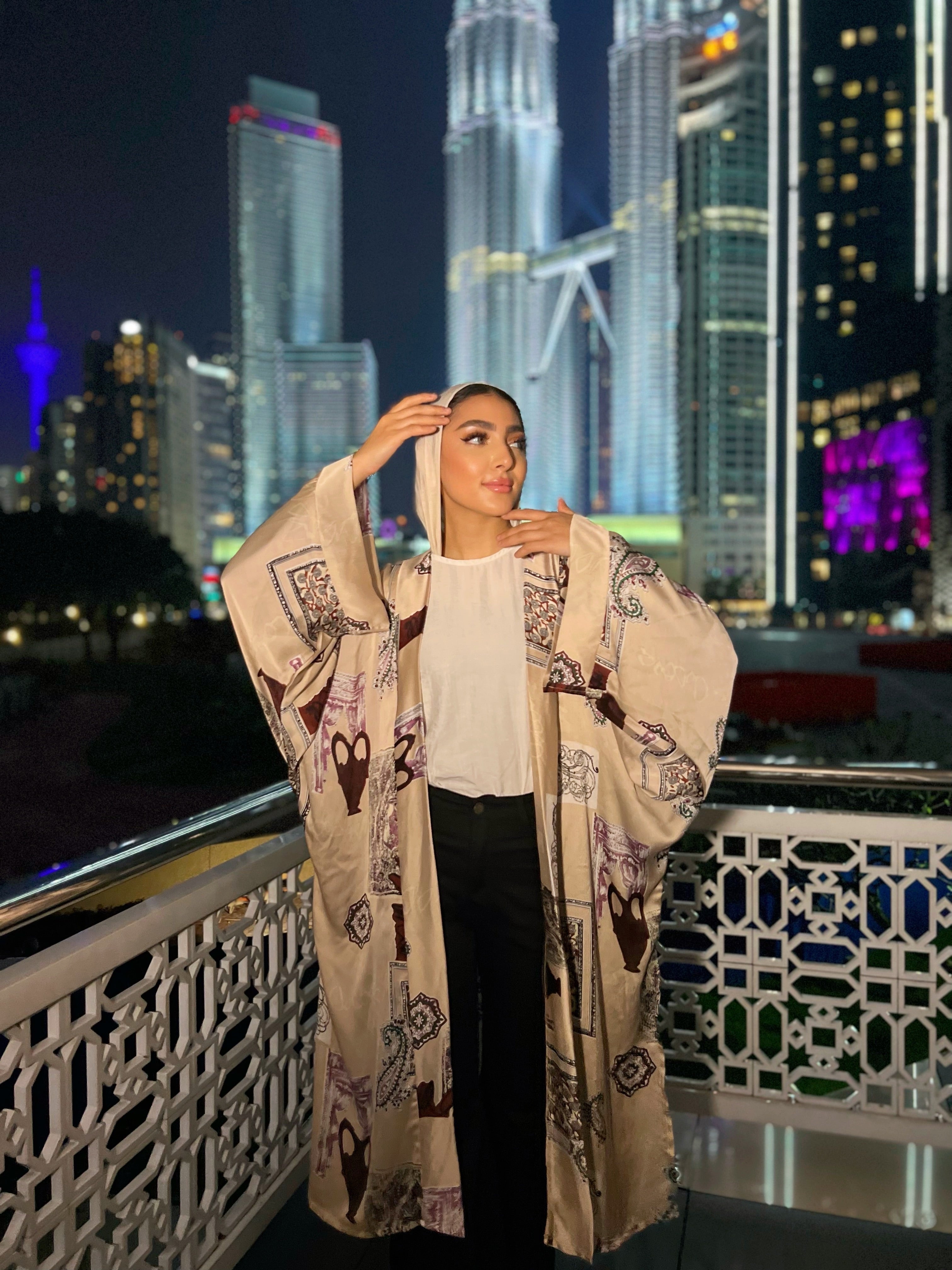 Patchy Silks Kimono