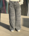 Cerotti Denim Pants Silver Clouds