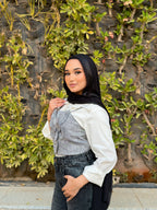 Fiore Top Grey