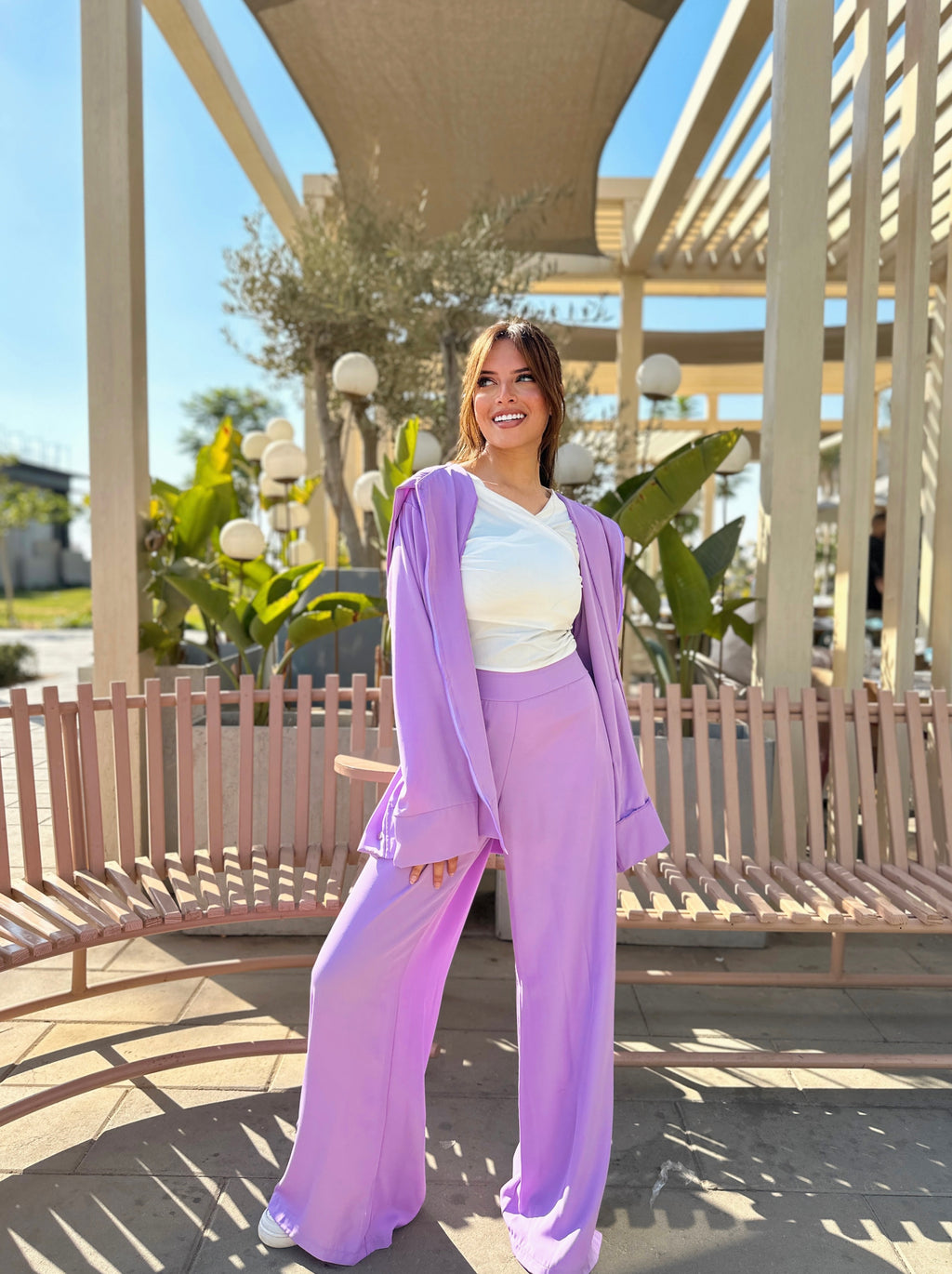All Buttons Set Pants