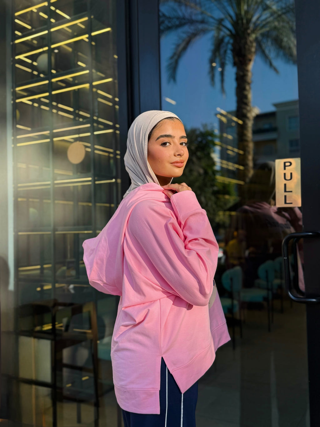 Pancakes Panic Rose Sweatshirt