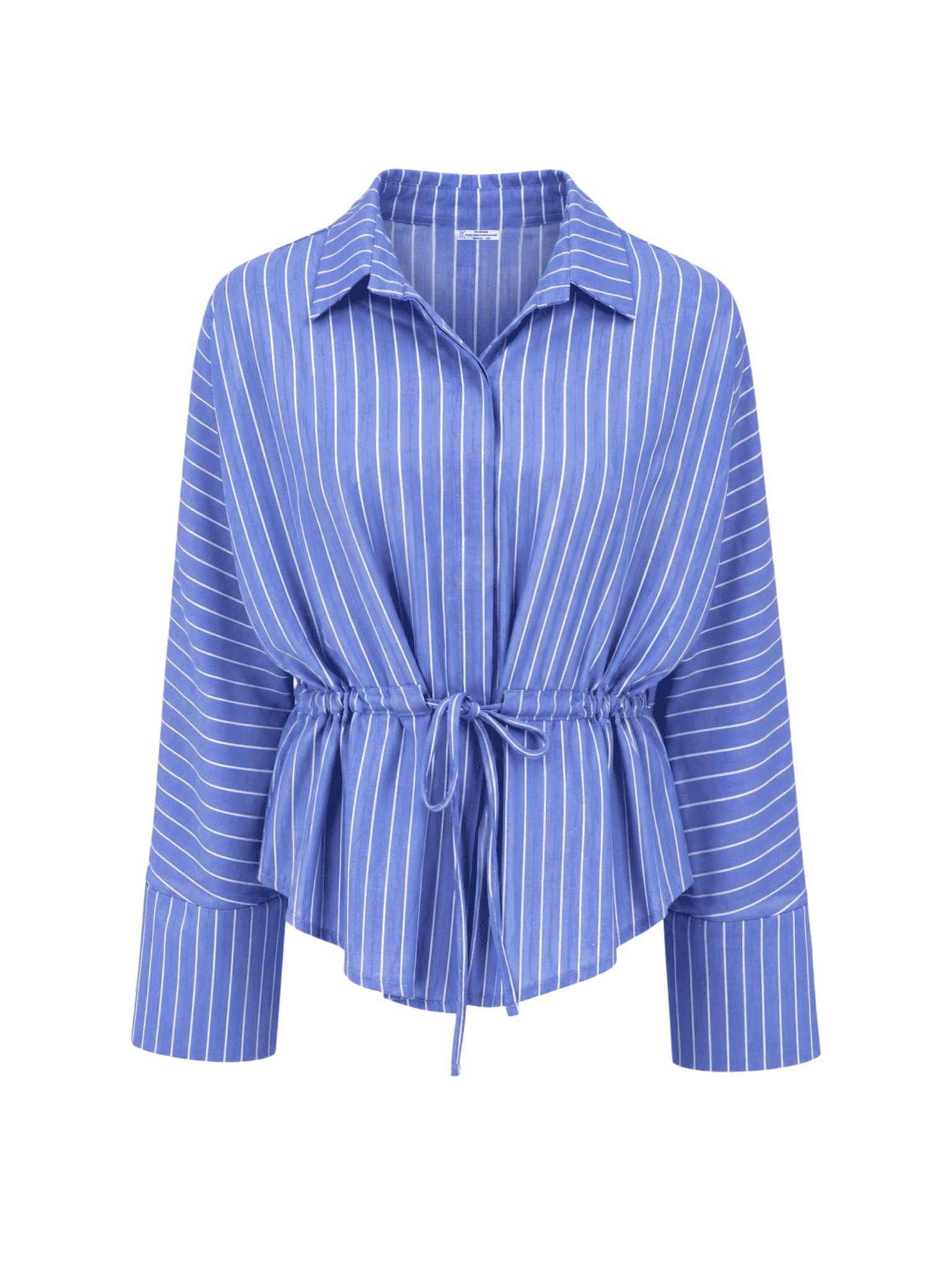 Linen Stripes Snatched Set Top