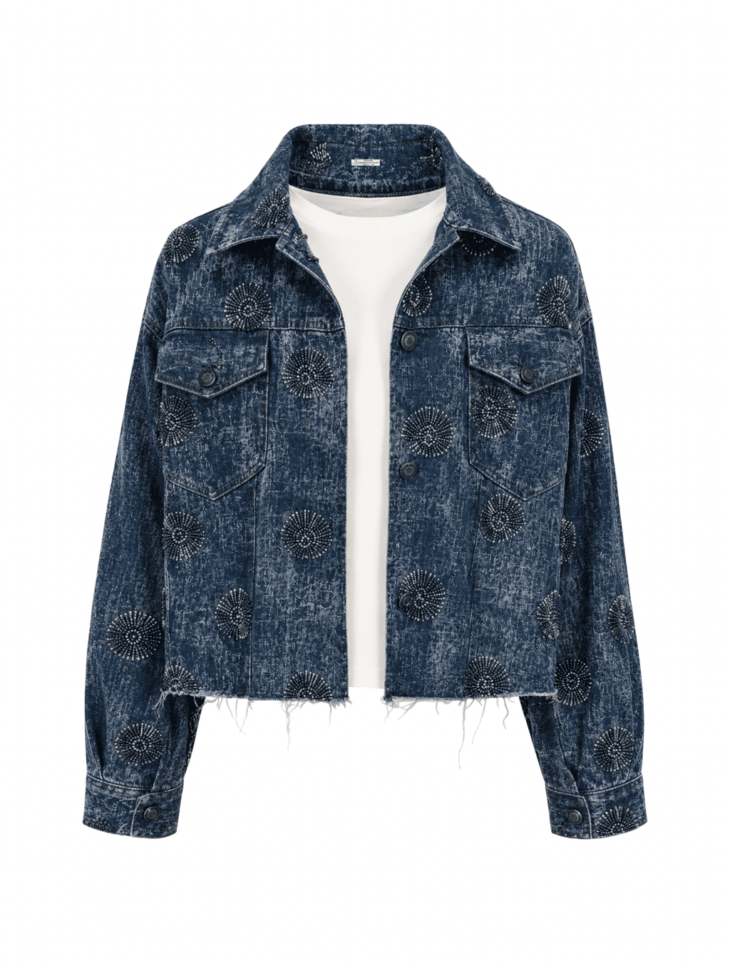 Sparkly Shells Denim Jacket