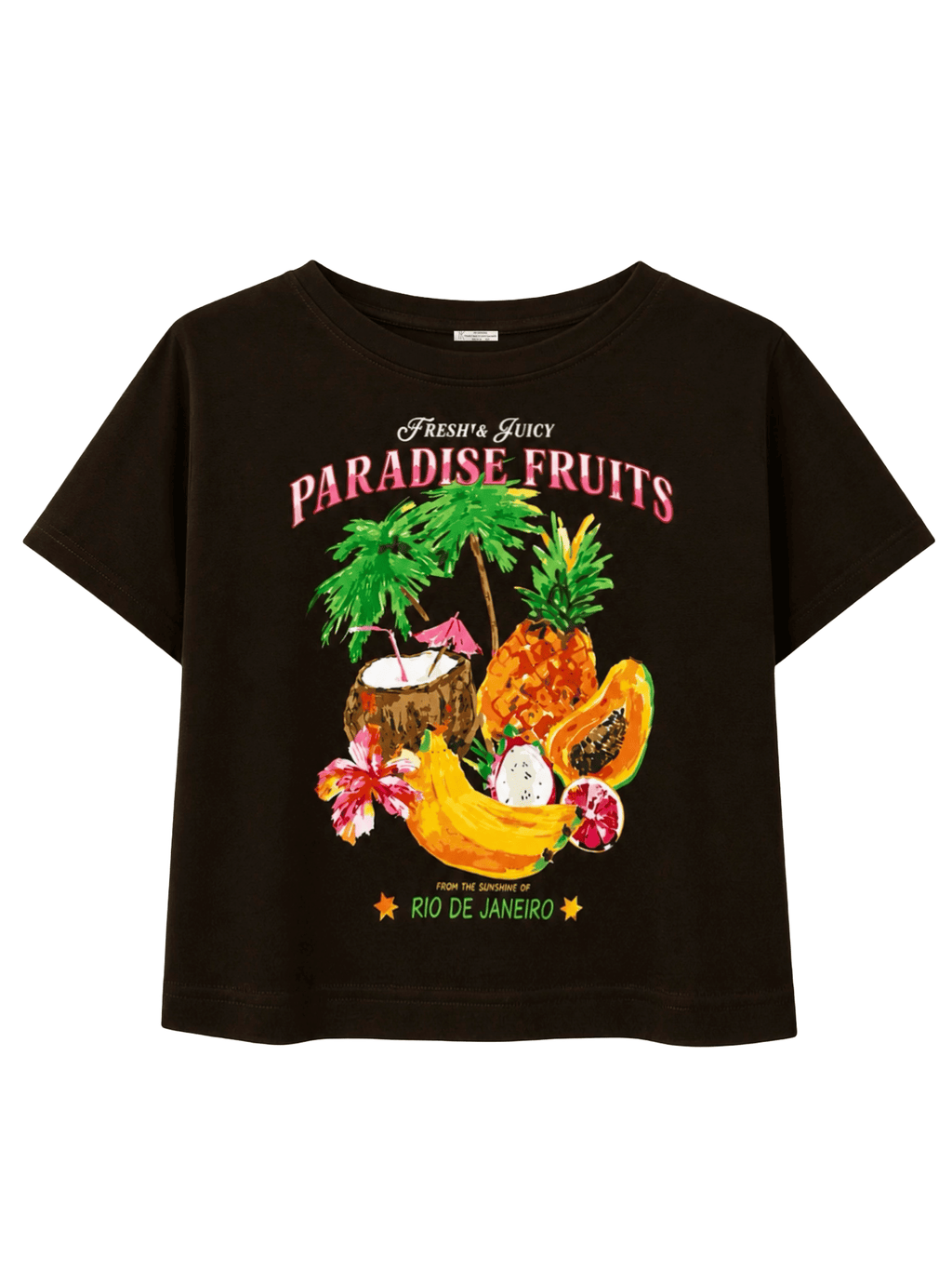 Paradise Fruite Half T-Shirt