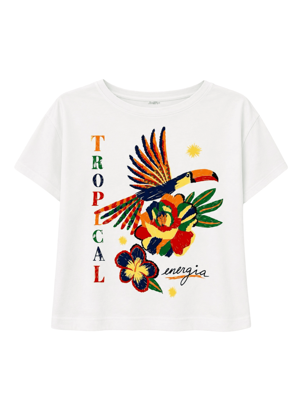Tropical Half T-Shirt