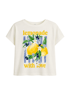 Lemonade With Love Half T-Shirt