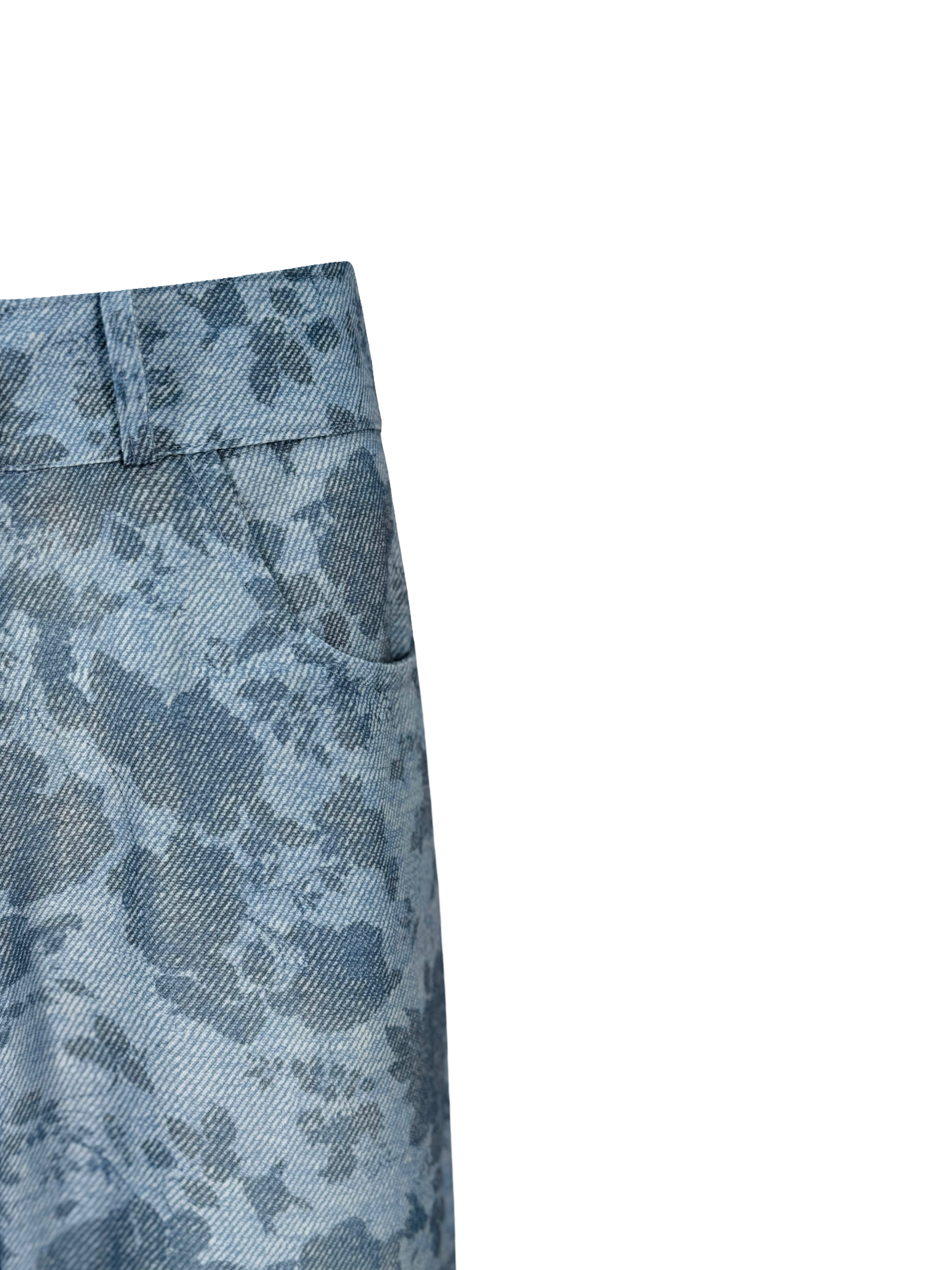 Like Denim Linen Pants