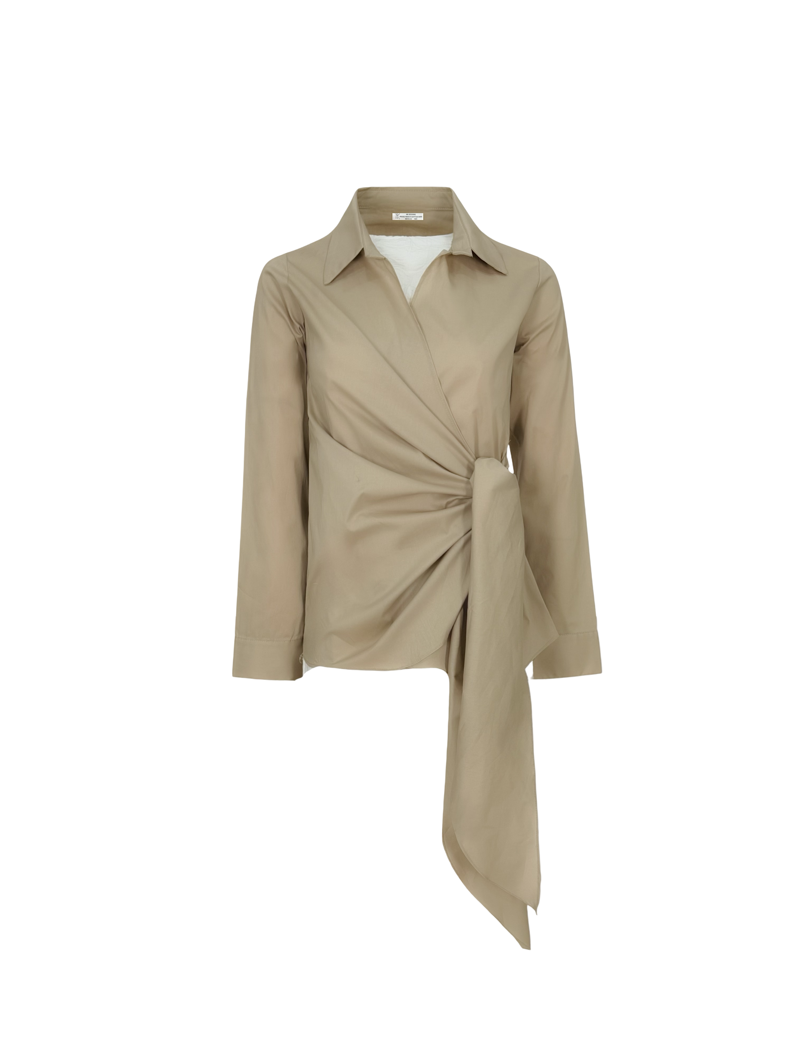 Wrap it Poplin Shirt