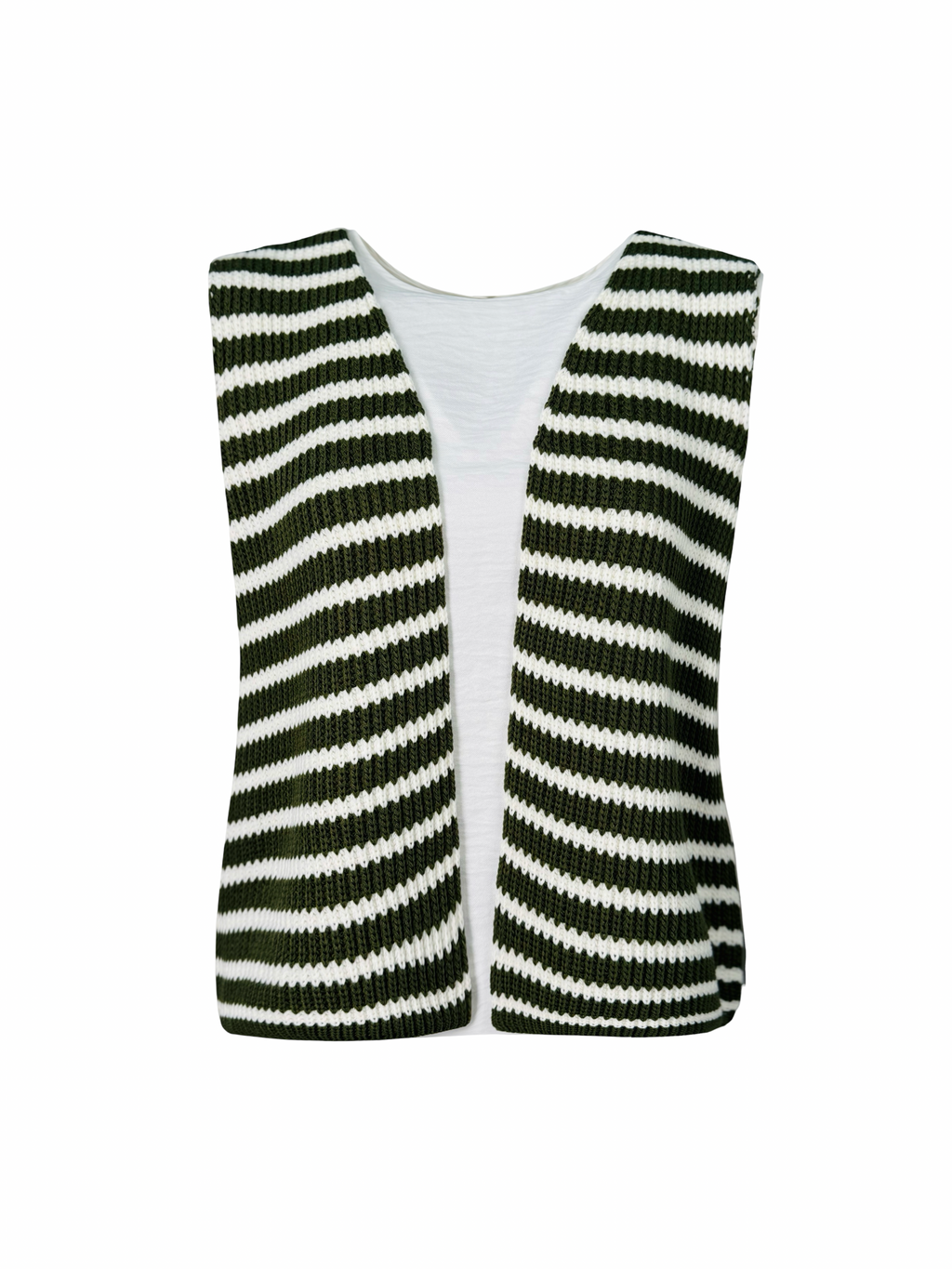 Warm Stripy Vest