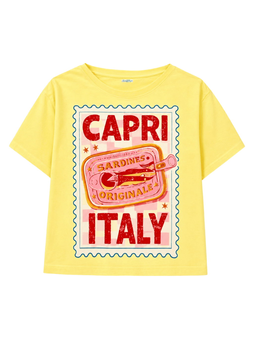 Capri Italy Half T-Shirt