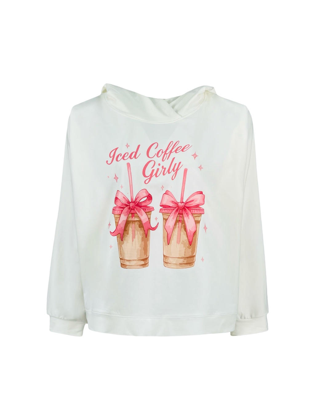 Iced Coffee Girlie SweatShirt