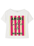 Most Wanted Amore Half T-Shirt