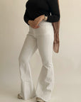 The Flare Jeans Cream