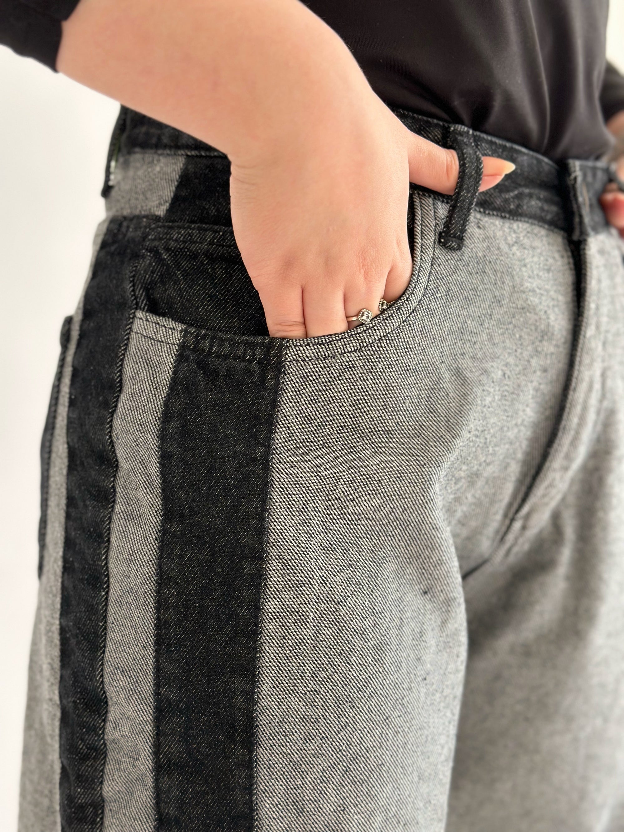 Inside Out Jeans Greyish