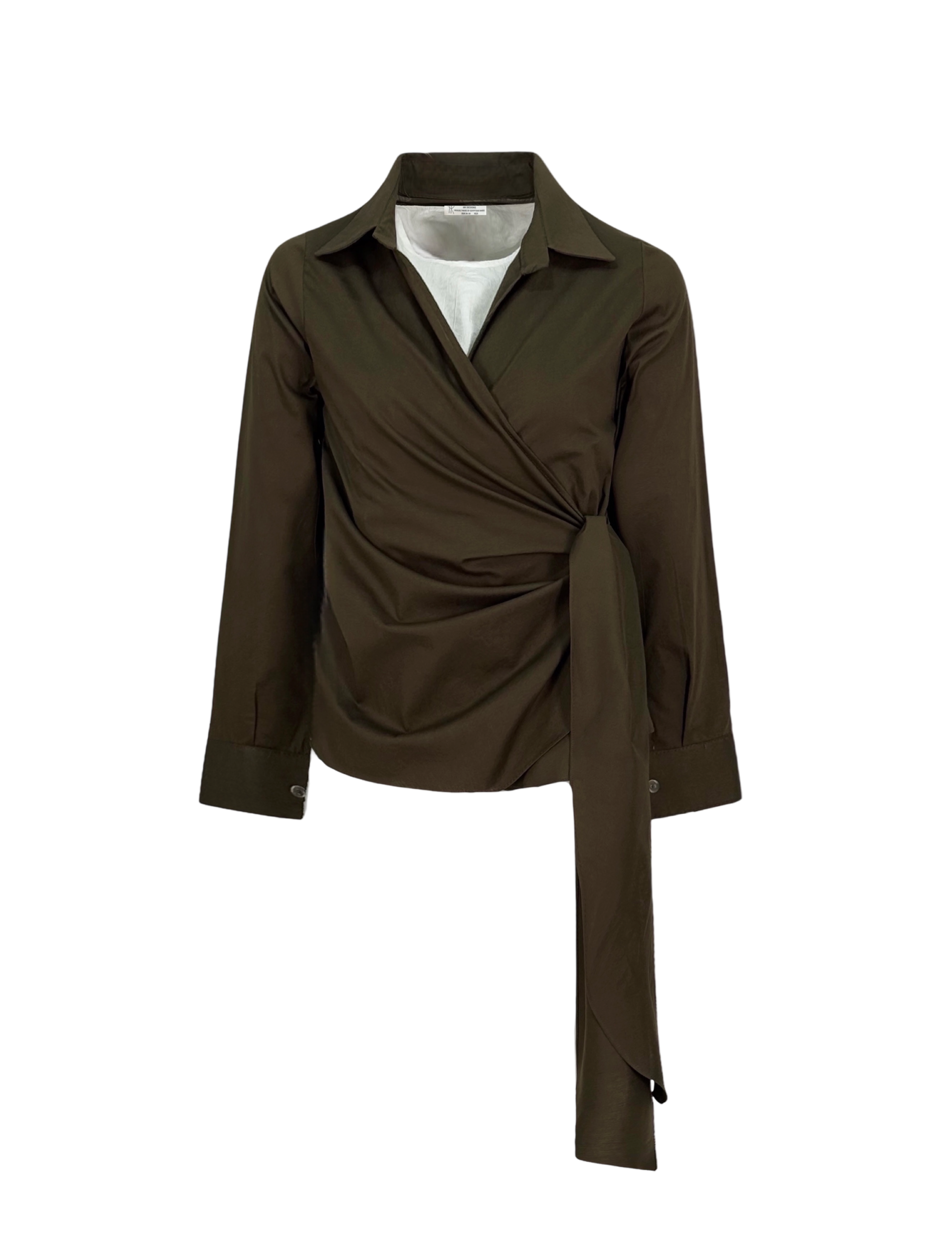 Wrap it Poplin Shirt