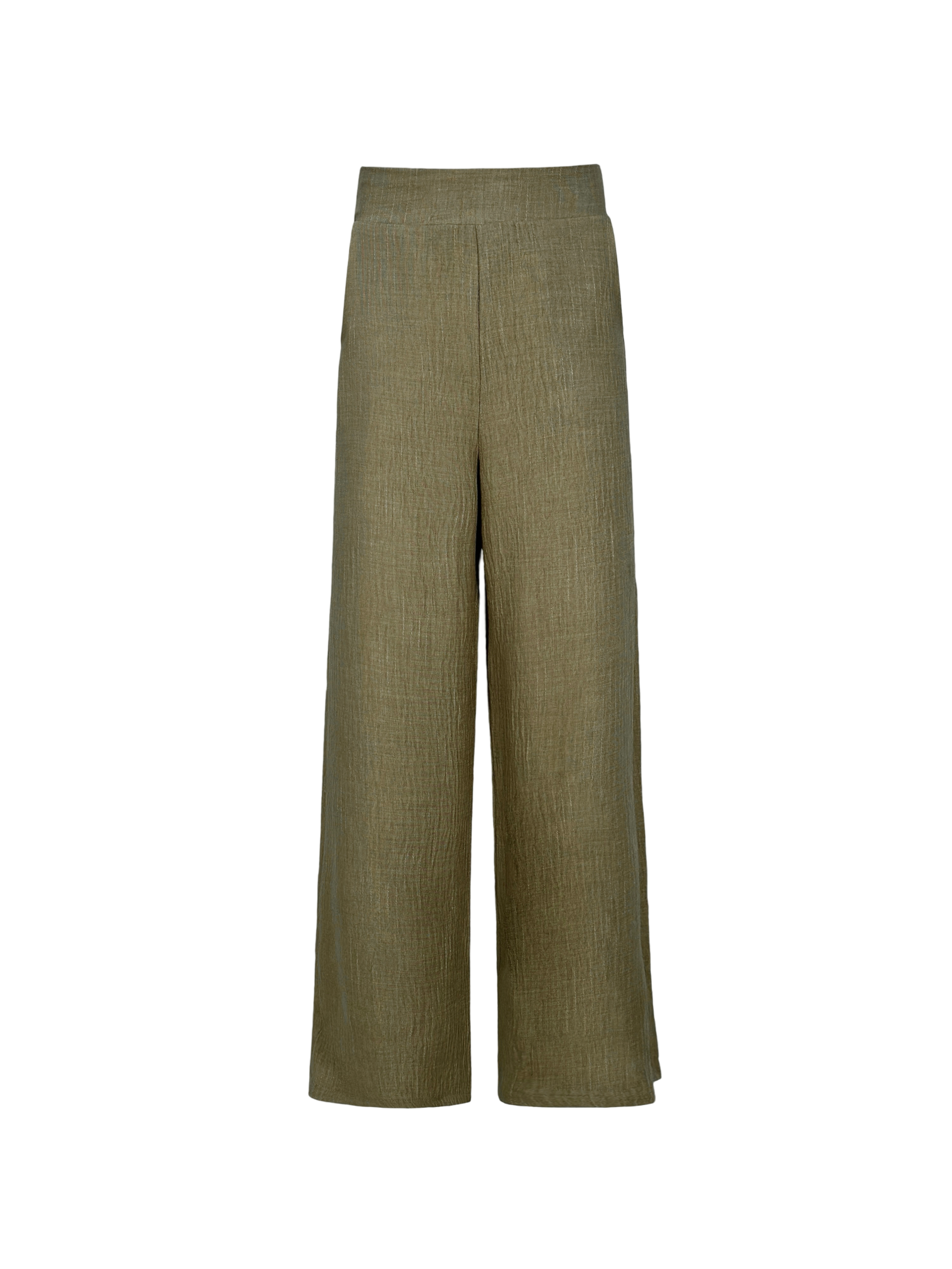 Soft Stripe Linen Set Pants