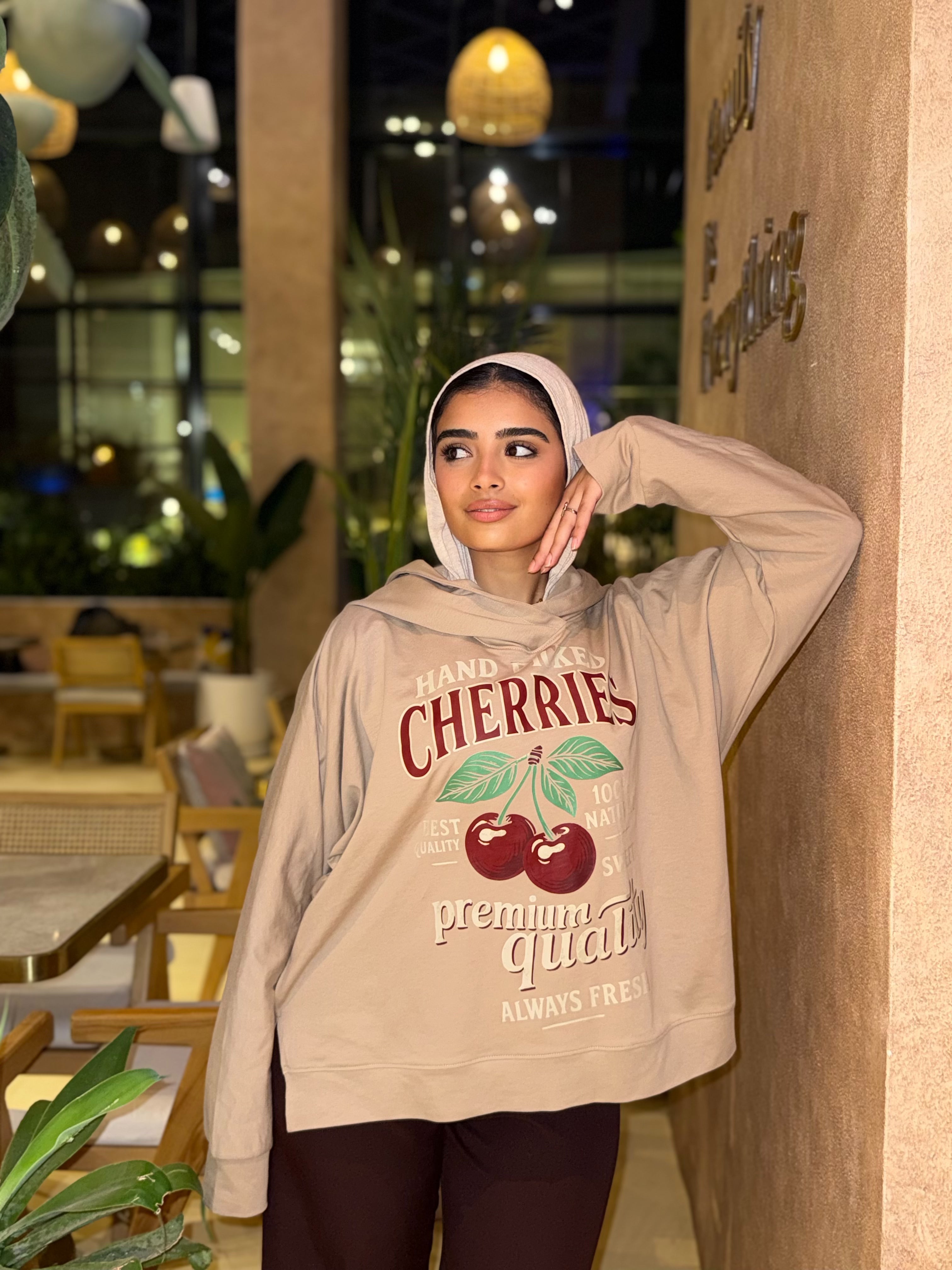 Oatmeal Cherries Sweatshirt