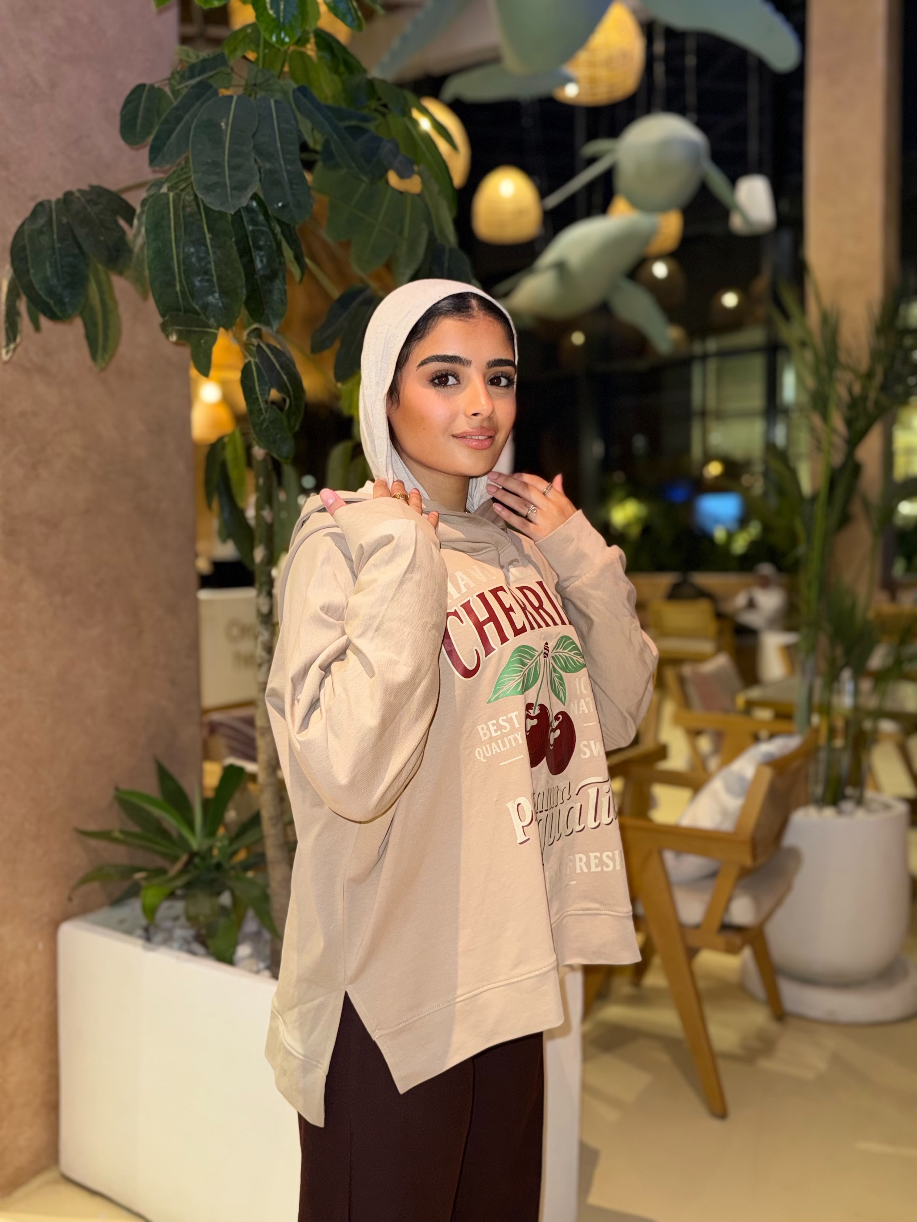 Oatmeal Cherries Sweatshirt