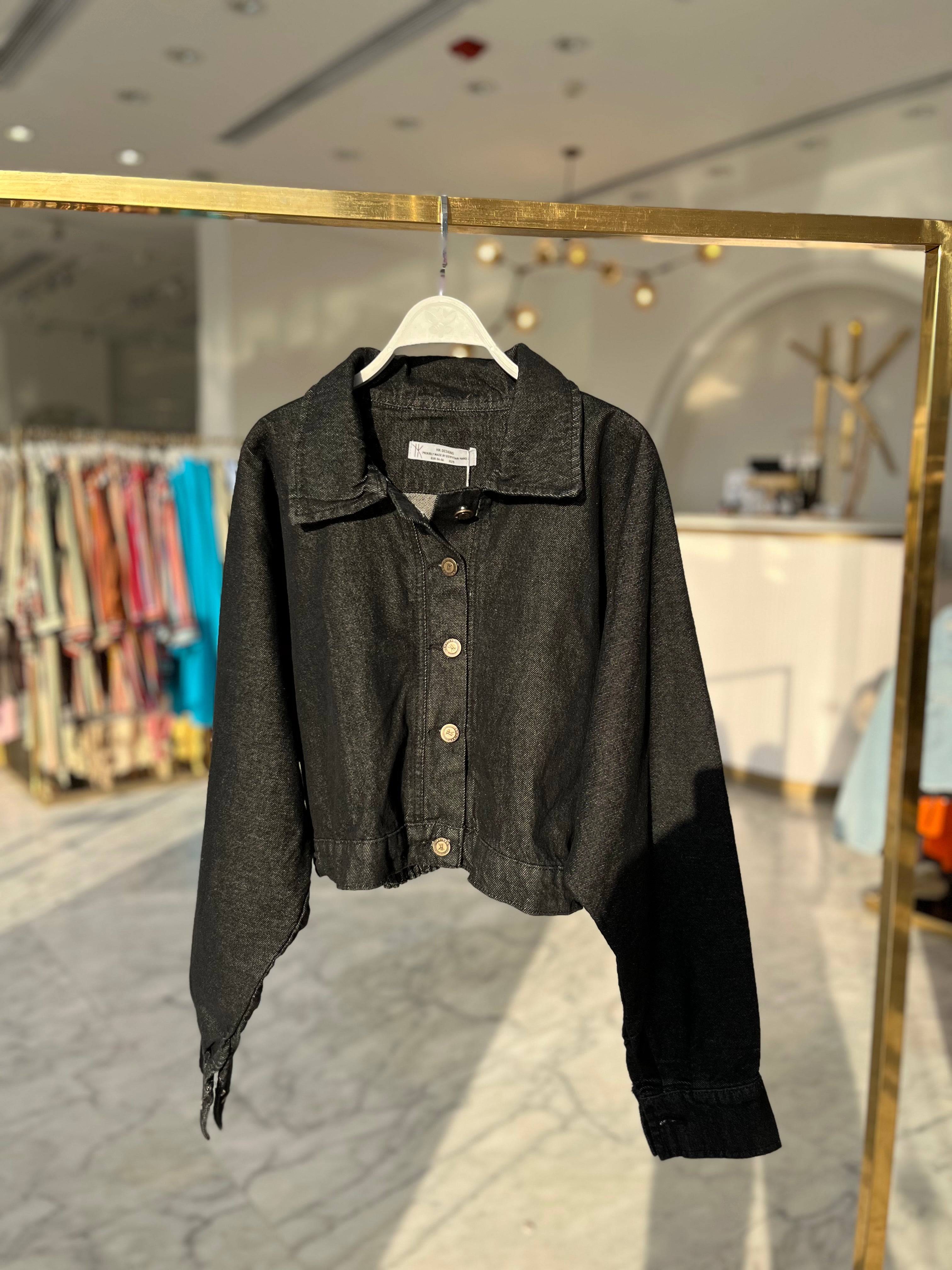 Cropped Denim Jacket