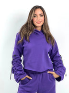 Standout Hoodie Taro Cream