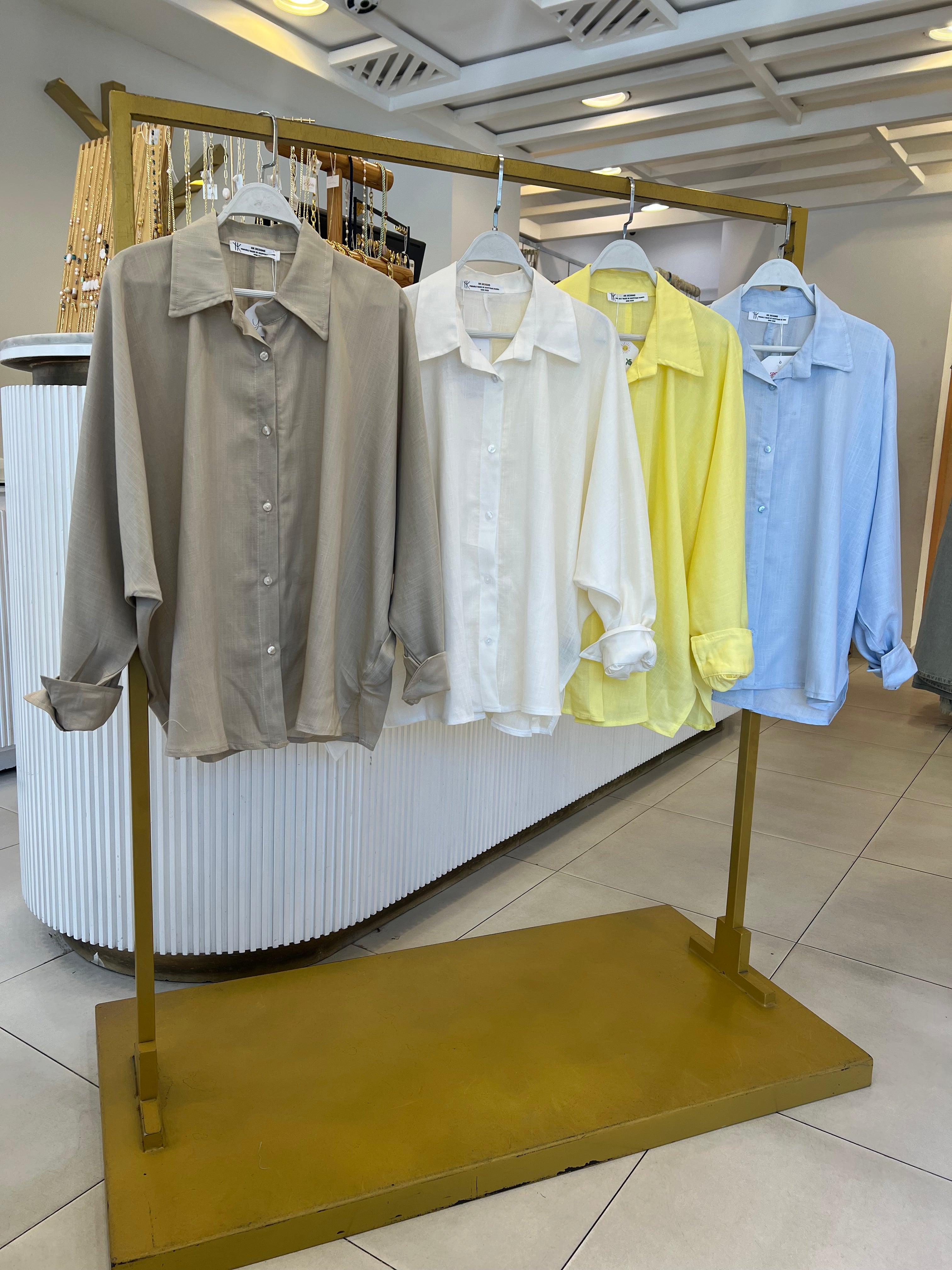 One size Pure linin Shirt