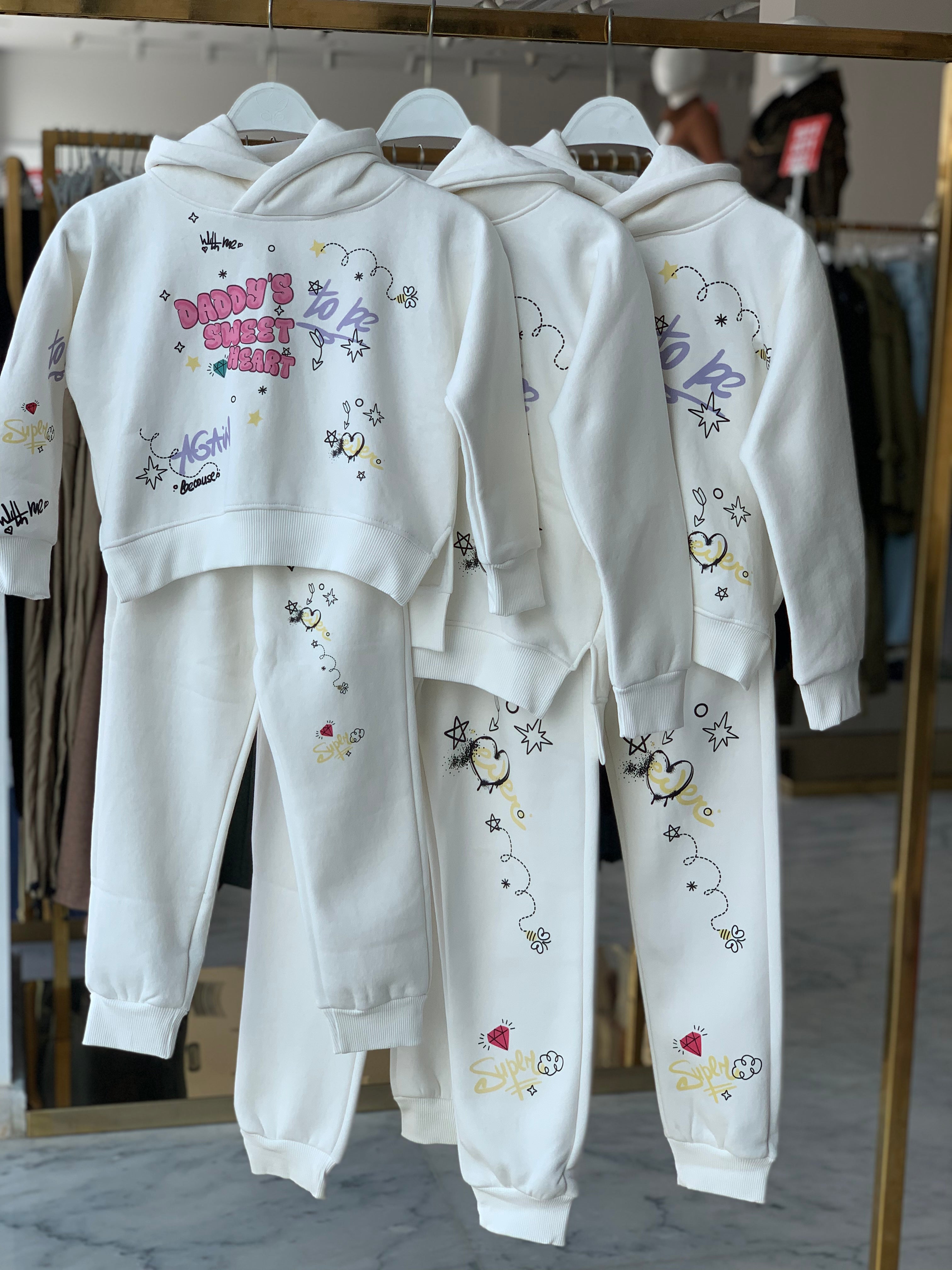 Daddy’s Sweet Heart Set Cream