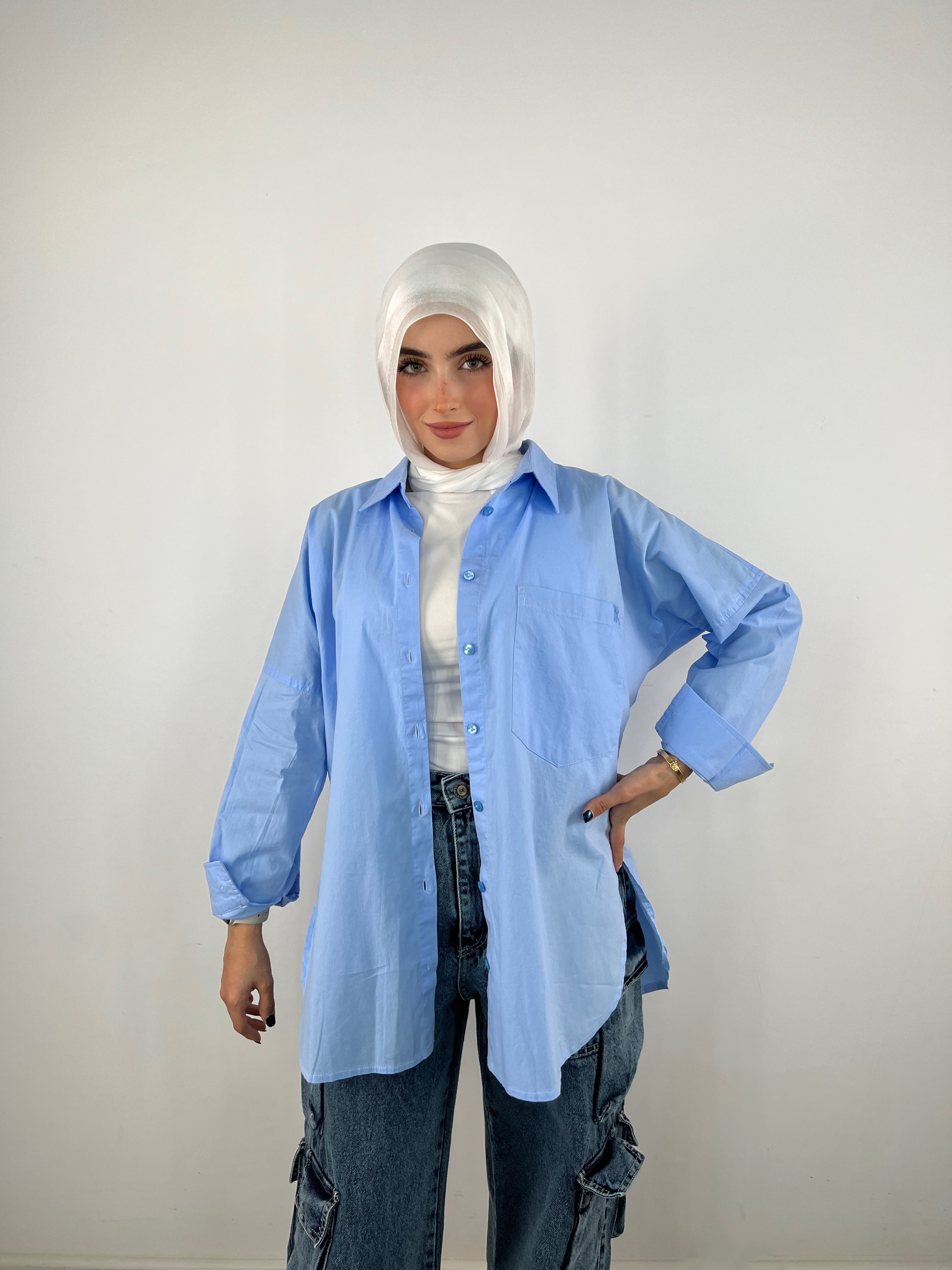 Every Day Shirt Baby Blue