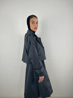 All in Trench Set Dark Grey