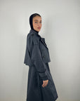 All in Trench Set Dark Grey