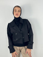 All In The Trench Set Black