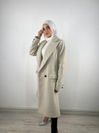 New French Coat Heather Grey