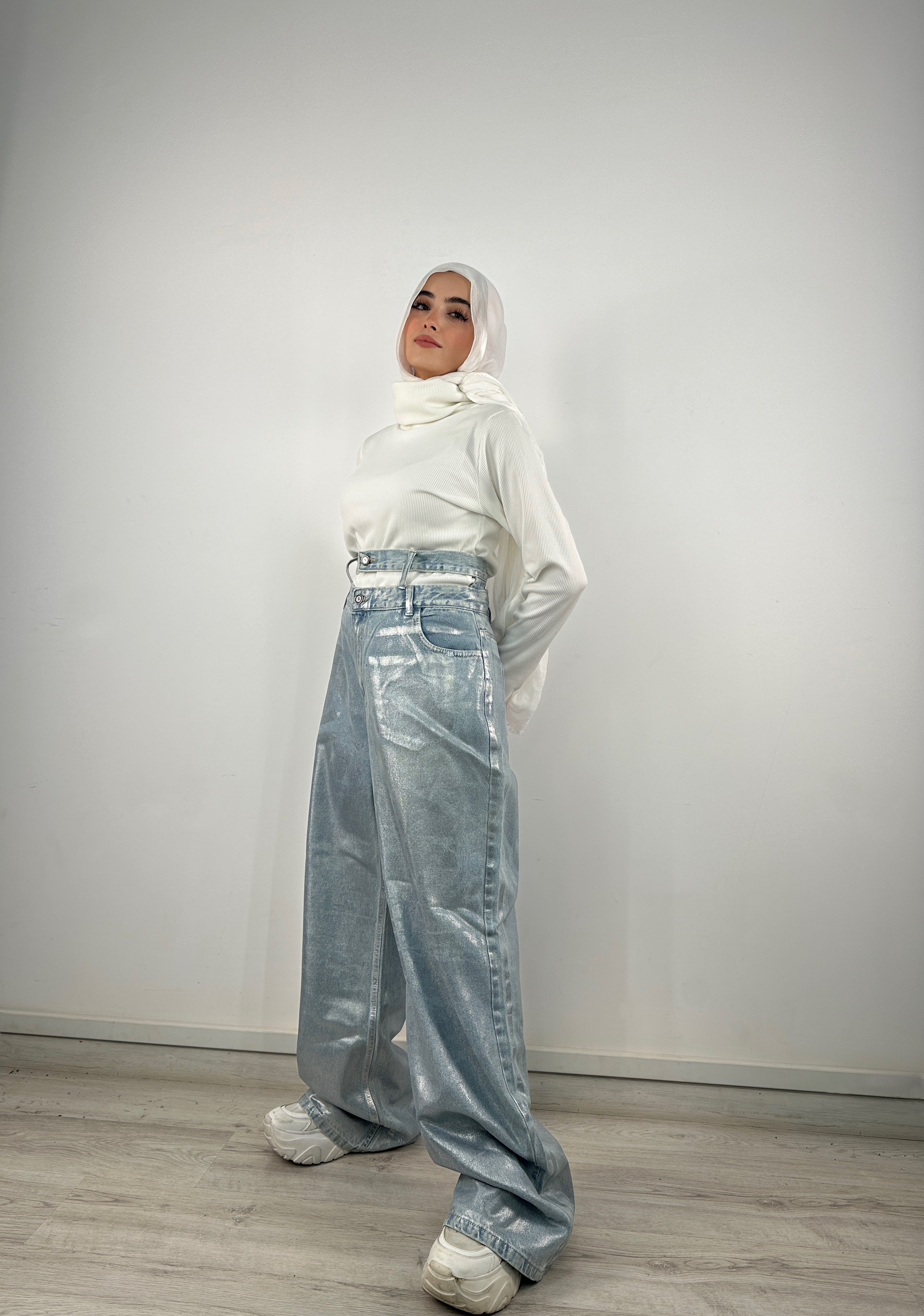 Double The Sparkle Denim Pants