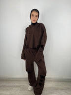 Cutout Pants Choco